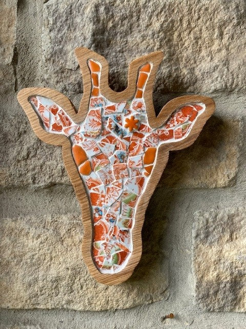 Oak mosaic giraffe - small or large