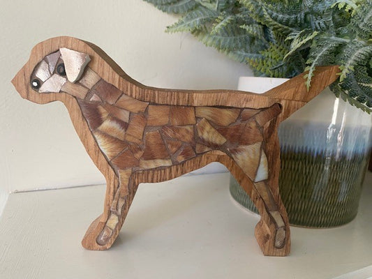 OAK Border Terrier Mosaic
