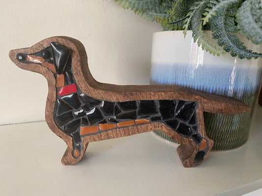 OAK Mosaic Dachshund