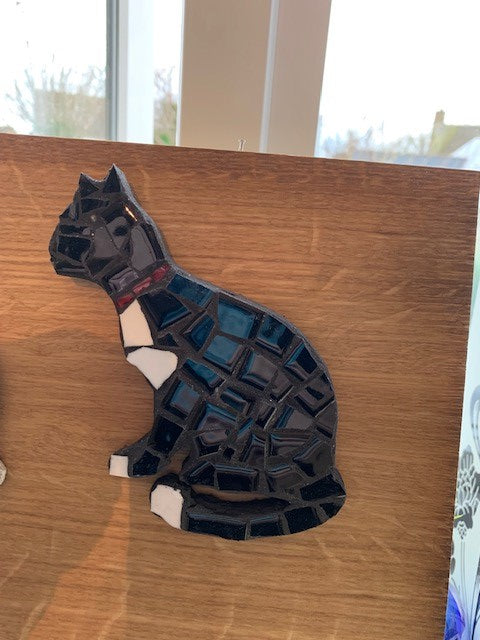 Mosaic cat