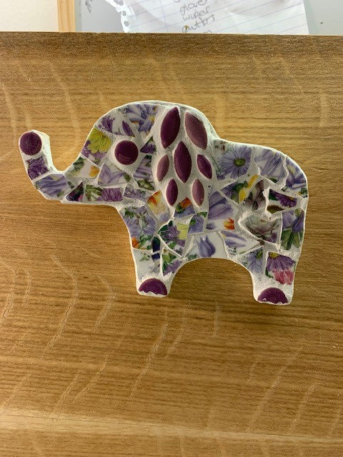 Mosaic elephant kit