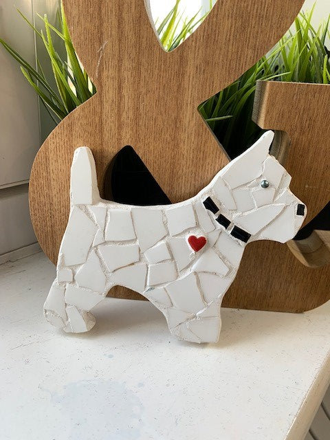 Mosaic westie